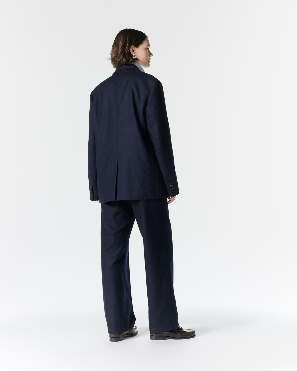 Single-Breasted Wool Jacket