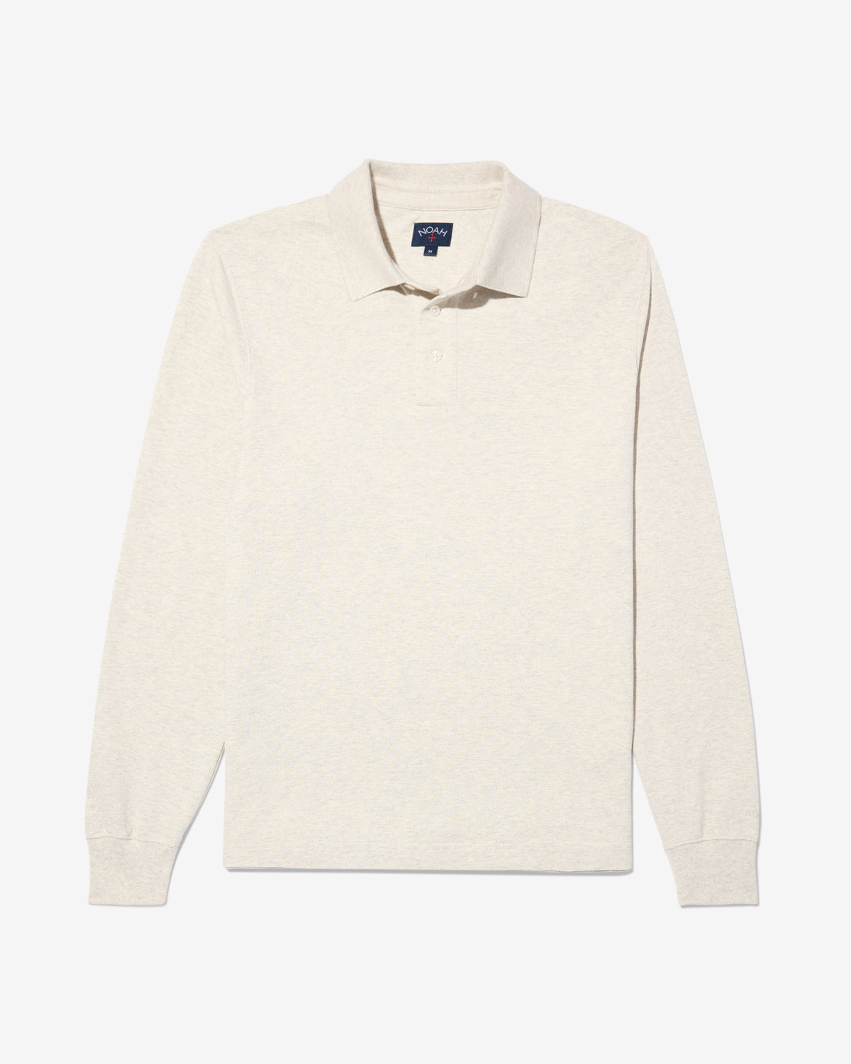 Long Sleeve Pique Polo
