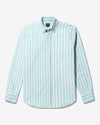 Noah - Classic Oxford Shirt - Green / White - Swatch