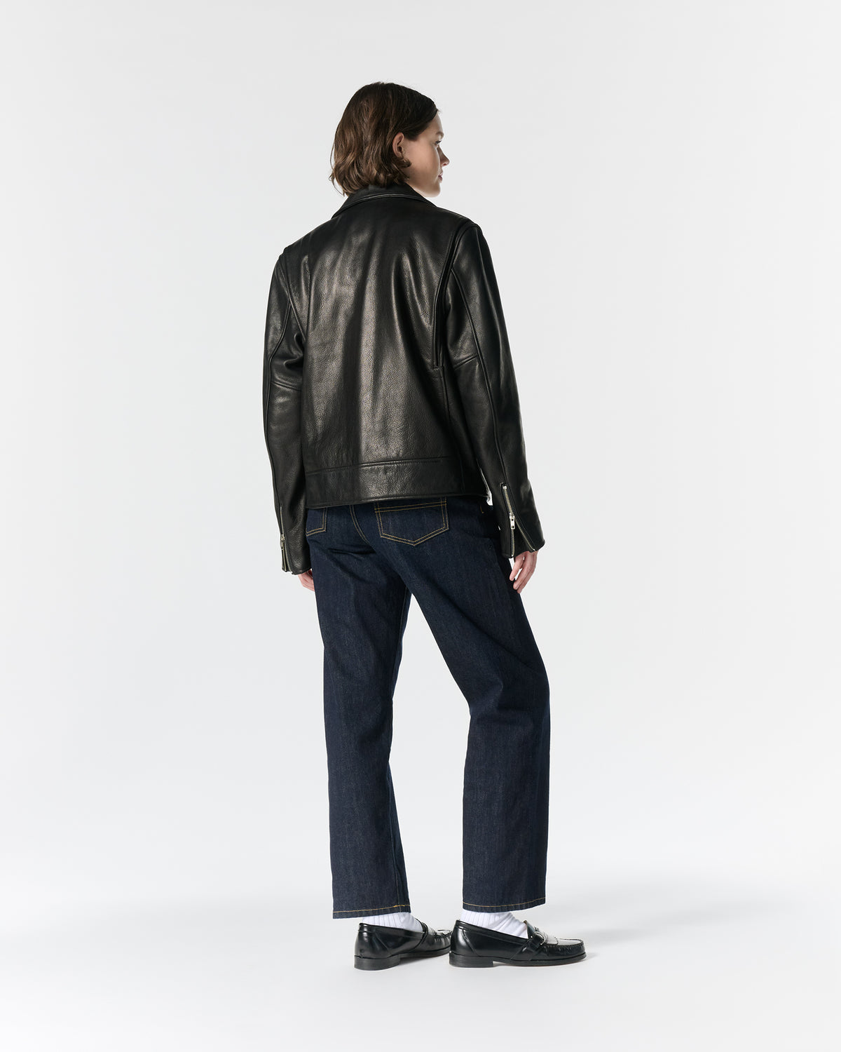 Leather Cruiser Jacket