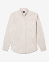 Noah - Classic Oxford Shirt - White / Brown - Swatch