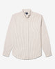 Noah - Classic Oxford Shirt - White / Brown - Swatch