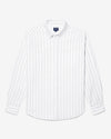 Noah - Classic Oxford Shirt - White / Royal - Swatch