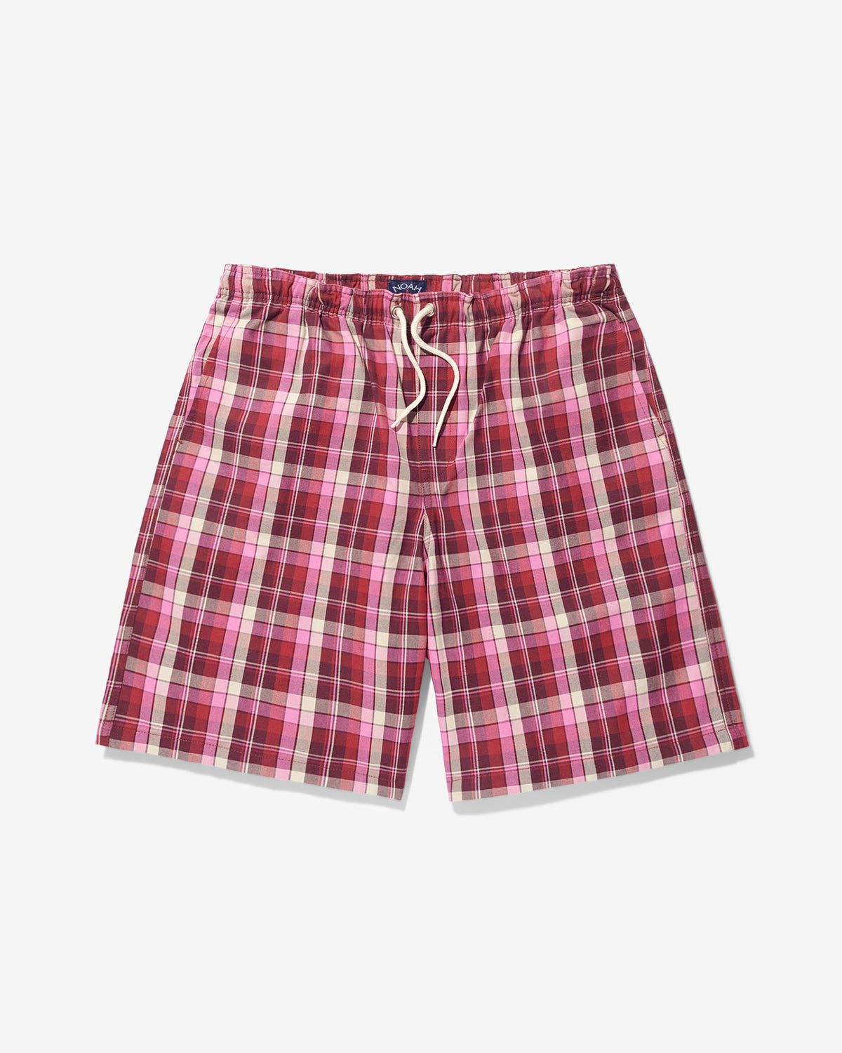 Plaid Drawstring Short
