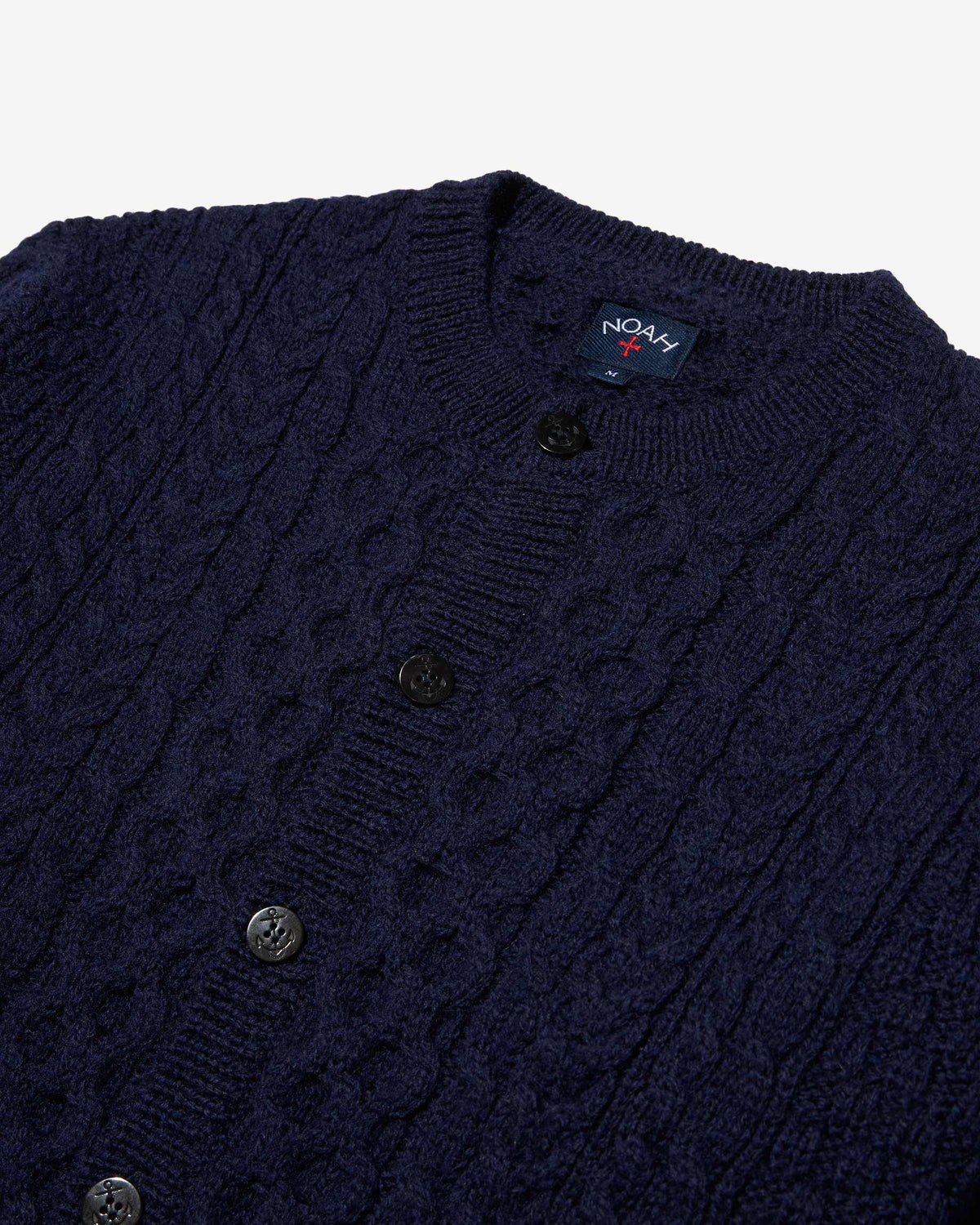 Wool Fisherman Cardigan