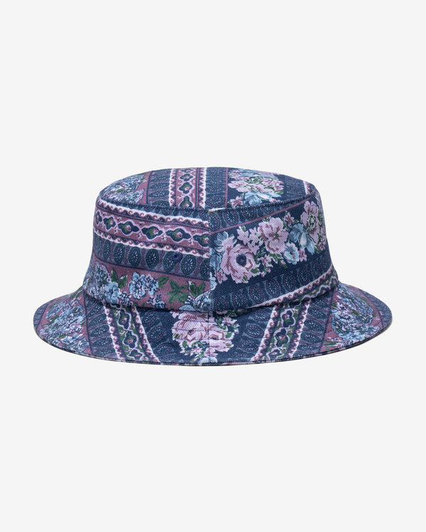 Noah - Striped Floral Denim Crusher - Detail